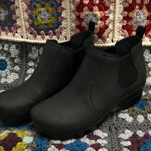 Dansko Black Ankle Booties